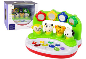 Babyspeelgoed - met licht en geluid - 22x14x13cm - primaire kleuren