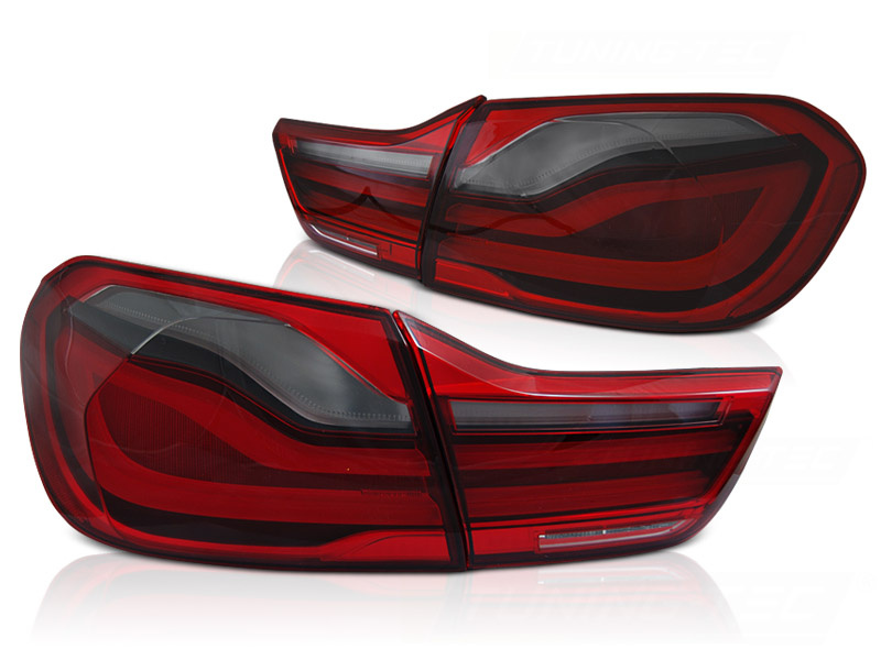 Achterlichten BMW F32/ F33/ F36 2013-2016 - LED - rood smoke