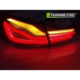 Achterlichten geschikt voor BMW F32/ F33/ F36 2013-2016 - LED - rood smoke