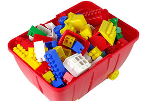 Bouwblokken - K2 blokken - 180 delig - 30 mm - met opbergkist