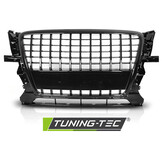 Grille voor AUDI Q5 2008-09/2012 - sport stijl - glanzend zwart