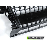 Grille voor AUDI Q5 2008-09/2012 - sport stijl - glanzend zwart