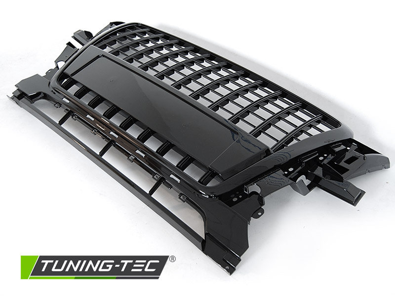 Grille voor AUDI Q5 2008-09/2012 - sport stijl - glanzend zwart