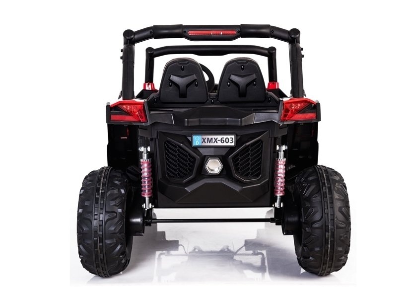 Elektrische kinderauto - Buggy - met MP4 TV - 24V - rood