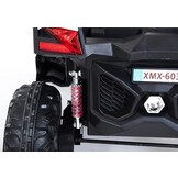 Elektrische kinderauto - Buggy - met MP4 TV - 24V - rood