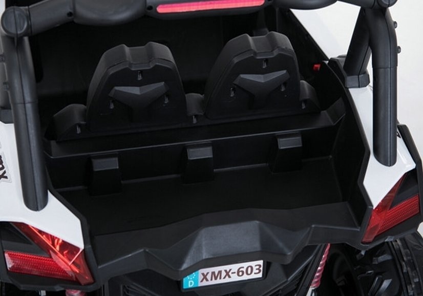 Elektrische kinderauto - Buggy - met MP4 TV - 24V - rood
