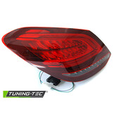 Achterlichten MERCEDES C-klasse W205 sedan 2014-2018 - LED - rood wit