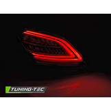 Achterlichten MERCEDES C-klasse W205 sedan 2014-2018 - LED - rood wit