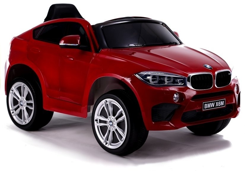 Elektrische kinderauto - BMW X6 - 116x77x60cm - 12V - rood