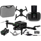 Drone - met camera - 13x13x4cm - 2,4 GHz - zwart