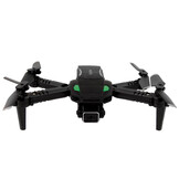 Drone - met camera - 13x13x4cm - 2,4 GHz - zwart
