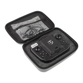 Drone - met camera - 13x13x4cm - 2,4 GHz - zwart
