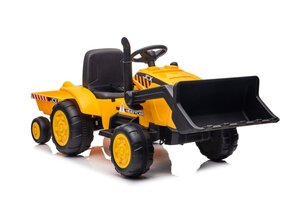 Elektrische kinderauto - traktor met aanhanger - 146x58x59cm