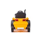 Elektrische kinderauto - traktor met aanhanger - 146x58x59cm
