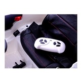 Elektrische kinderauto - accu-auto - 98x52x42 cm - wit