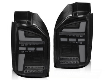 Achterlichten voor VW T6,T6.1 2015-2021 - LED OEM - zwart smoke
