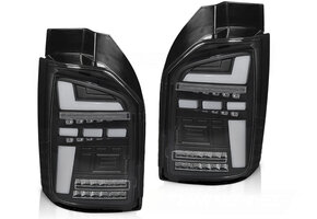 Achterlichten geschikt voor VW T6 2015-2019 - LED OEM - zwart