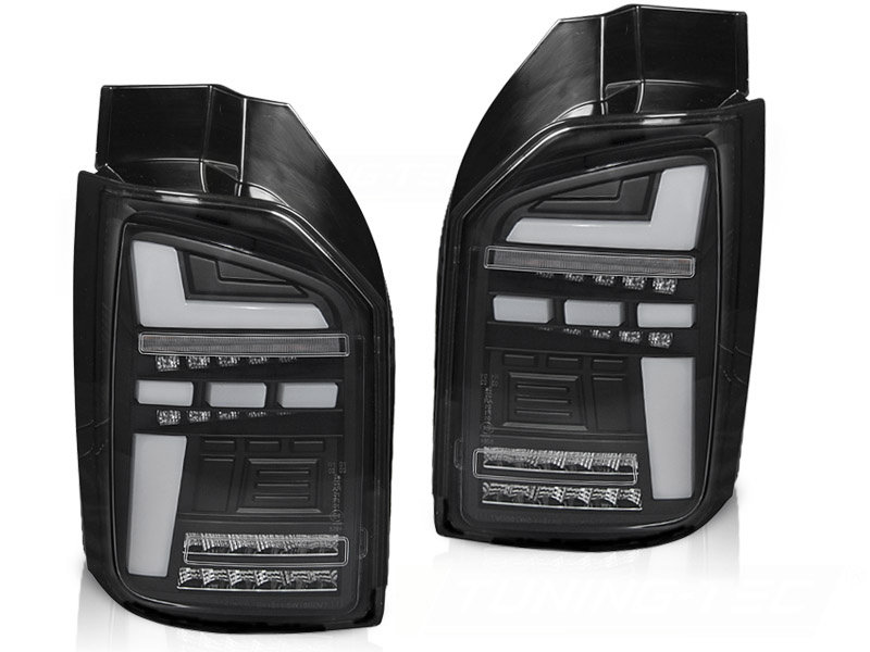 Achterlichten geschikt voor VW T6.1 vanaf 2020 LED OEM - zwart