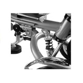 Driewieler met duwstang en zonnekap - 88x50x115cm - donkerblauw