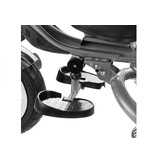 Driewieler met duwstang en zonnekap - 88x50x115cm - donkerblauw