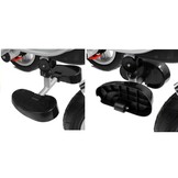 Driewieler met duwstang - en zonnekap - 65x50x105 cm - blauw