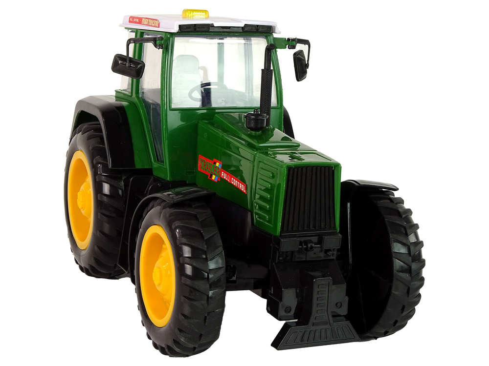 Bestuurbare trekker - RC - 38x22,5x19cm - groen zwart