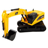 Bestuurbare graafmachine - RC - 30x11x15cm - geel