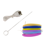 3D Pen - met vulling en sjablonen - 14x3x4cm - roze