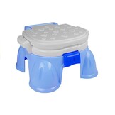 Potje kind - 30x34x21cm - 3in1 - blauw - met deksel