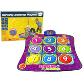 Dansmat - 91x86 cm - met 5 spelvarianten - LED verlichting