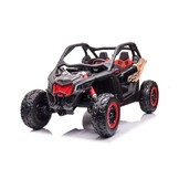 Elektrische kinderauto - Buggy - 48V - tot 8 km/u - zwart rood