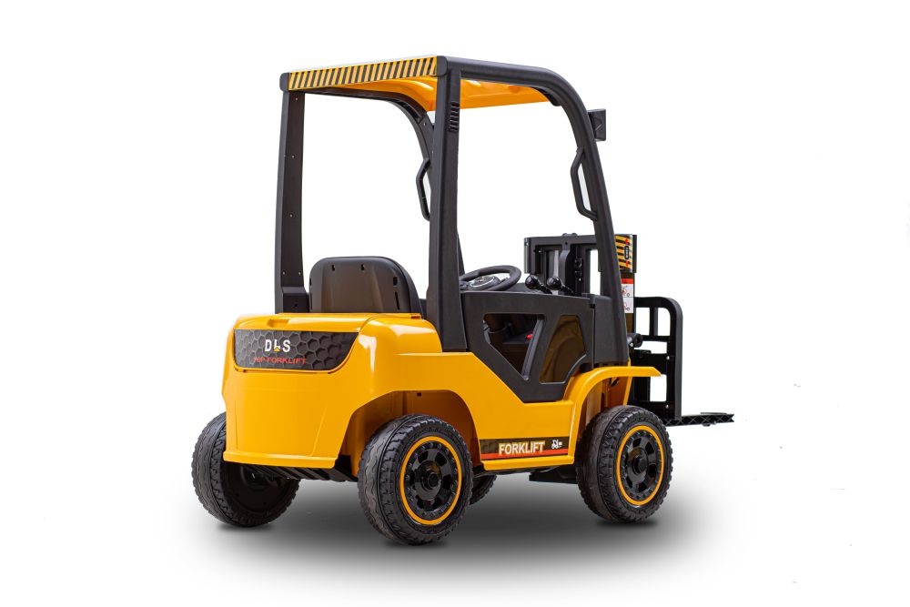 Elektrische kinderauto - vorkheftruck - 148x63x101cm - geel