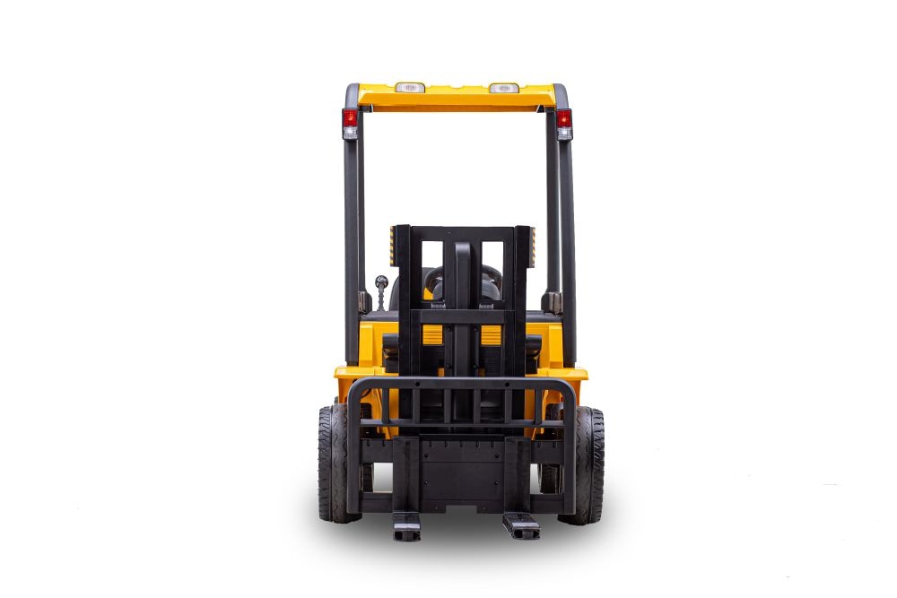 Elektrische kinderauto - vorkheftruck - 148x63x101cm - geel