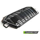 Grille geschikt voor AUDI A4 B9 20- LPDC - sport stijl - chroom zwart