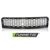Grille geschikt voor AUDI A4 (B6) SPORT 10/2000-10/2004 - sport stijl - glanzend zwart