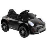 Elektrische kinderauto - met afstandsbediening - 12V - zwart
