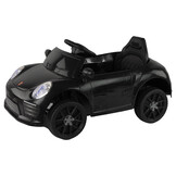 Elektrische kinderauto - met afstandsbediening - 12V - zwart