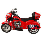 Elektrische kindermotor - Goldwing - 109x47x68cm - rood