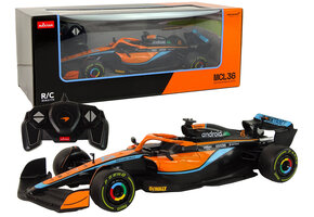 Bestuurbare Auto - RC - McLaren F1 - 31x7x11cm - oranje zwart