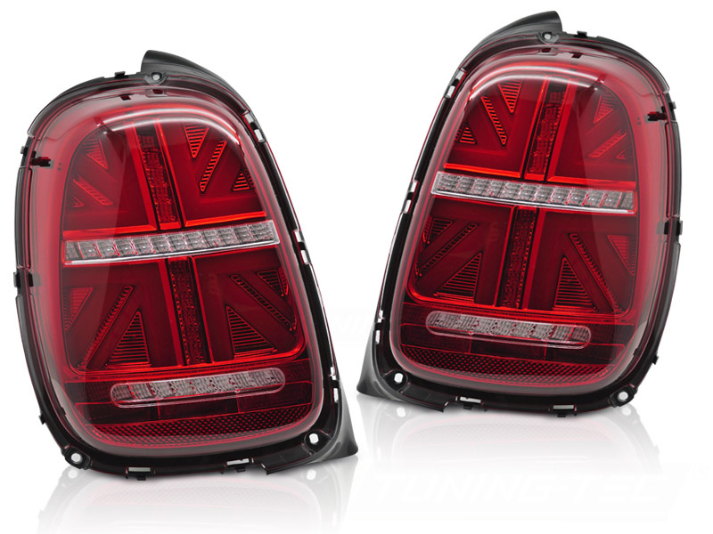 Achterlichten MINI COOPER F55 F56 F57 2014-2017 - 6-polig - LED - rood wit