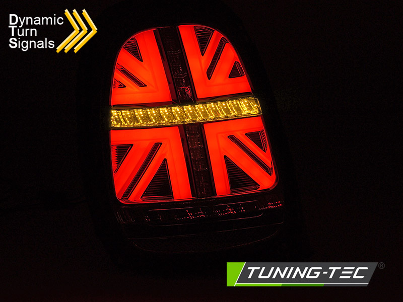 Achterlichten MINI COOPER F55 F56 F57 2014-2017 - 6-polig - LED - rood wit
