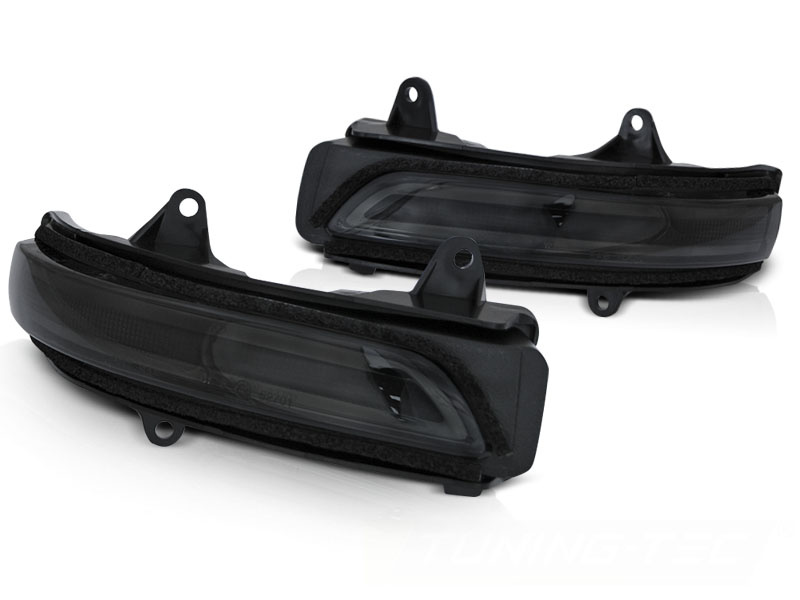 Spiegelknipperlichten TOYOTA LAND CRUISER 150 vanaf 2009 - LED smoke