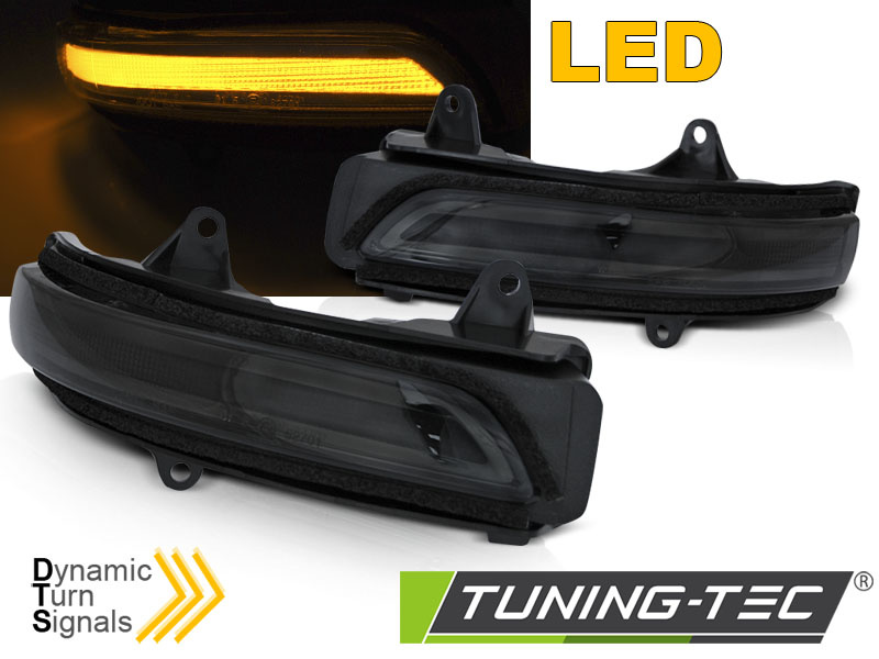 Spiegelknipperlichten TOYOTA LAND CRUISER 150 vanaf 2009 - LED smoke