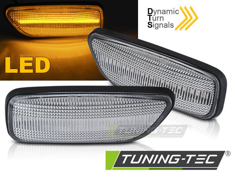 Zijkant knipperlichten VOLVO S60 S80 V70 XC90 - LED wit