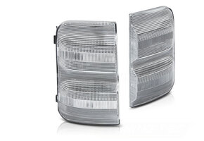 Spiegelknipperlichten PEUGEOT Boxer, FIAT Ducato, CITROEN Jumper - LED wit