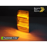 Spiegelknipperlichten PEUGEOT Boxer, FIAT Ducato, CITROEN Jumper - LED wit