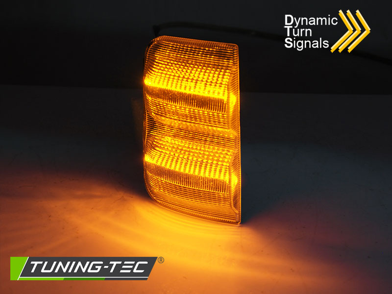 Spiegelknipperlichten PEUGEOT Boxer, FIAT Ducato, CITROEN Jumper - LED wit