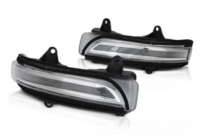 Spiegelknipperlichten TOYOTA LAND CRUISER 150 vanaf 2009 - LED wit