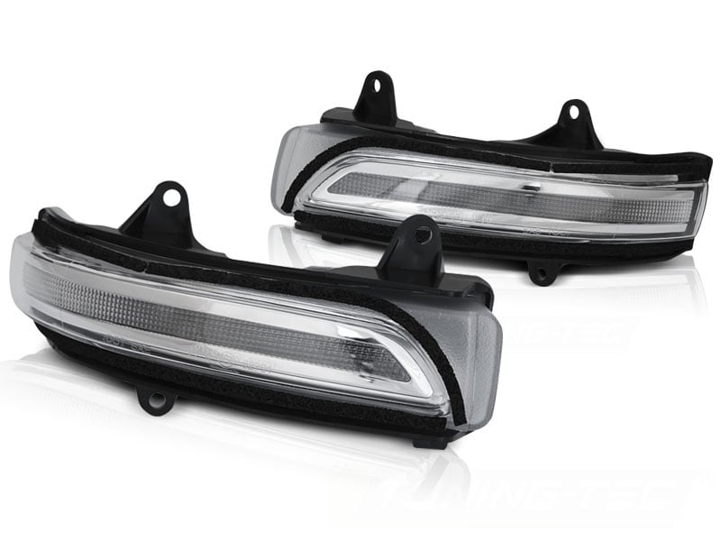 Spiegelknipperlichten TOYOTA LAND CRUISER 150 vanaf 2009 - LED wit