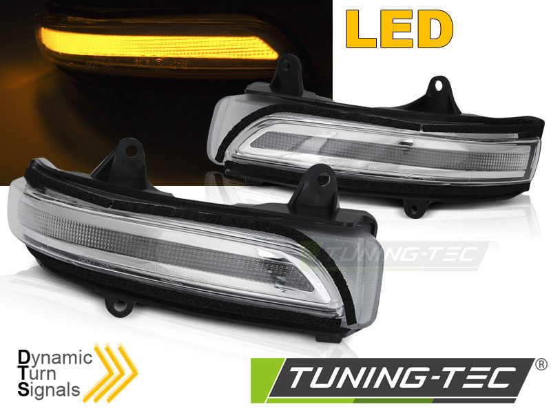 Spiegelknipperlichten TOYOTA LAND CRUISER 150 vanaf 2009 - LED wit